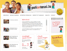 Tablet Screenshot of poliantessi.lu